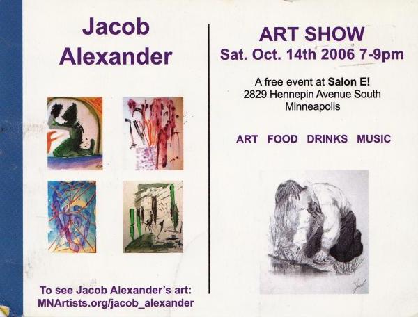 Jacob Alexander Art Show